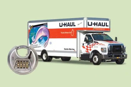Lock UHaul Truck