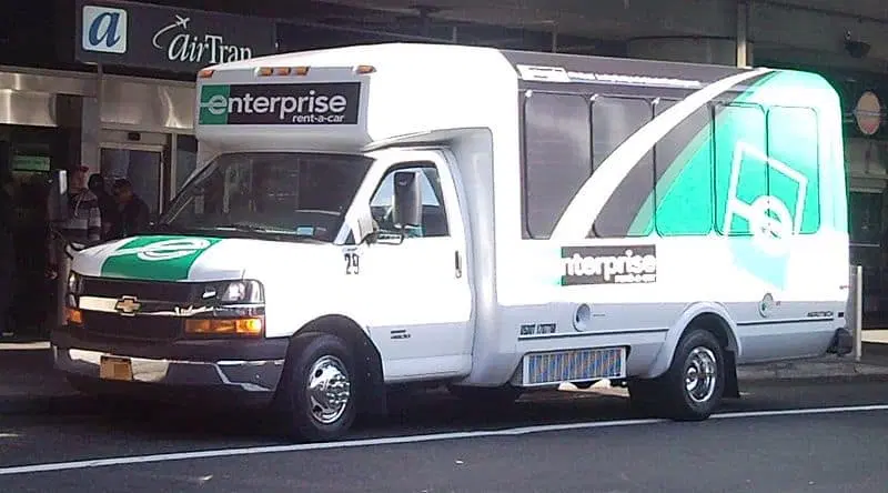 Enterprise truck for rent