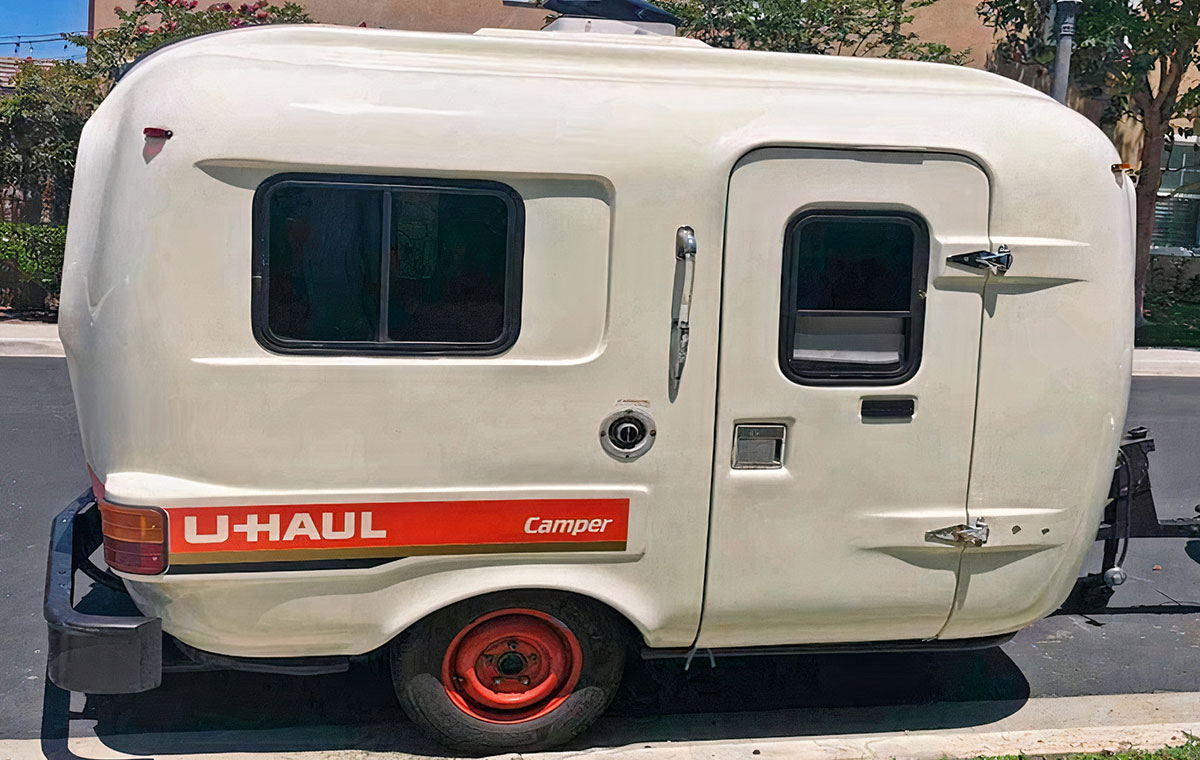 U-haul Campers Ct13, Vt16, Fiberglass Rvs & Egg Campers